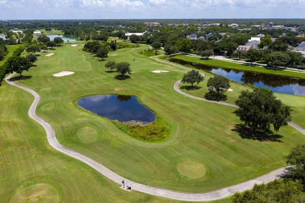 view of celebration golf club from above