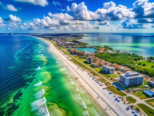 Fort Walton Beach aerial view