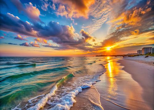 Fort Walton Beach Florida Sunset