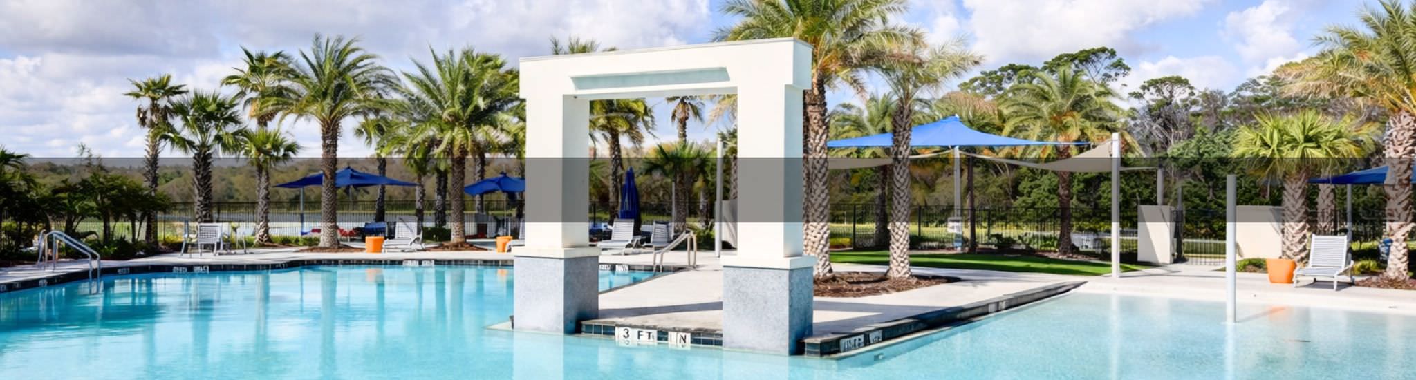 sonoma resort pool archway with overlay