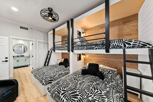 Bunk bed in luxury condo