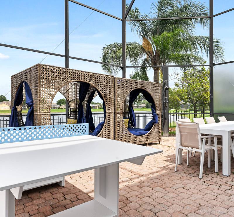 formosa gardens home with games and screened private pool